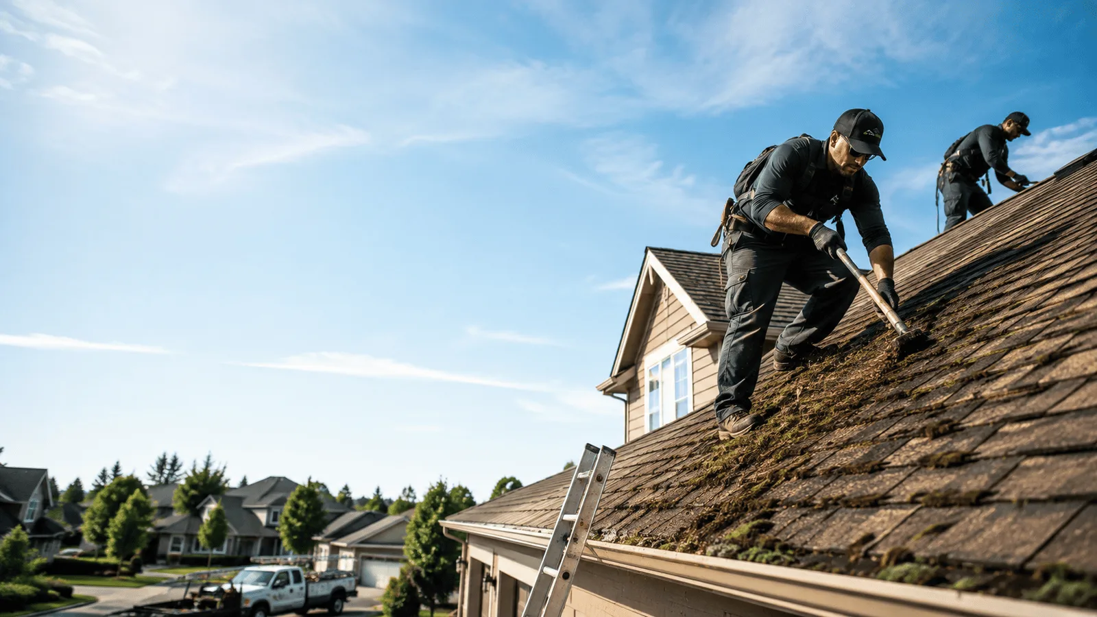 Roof Moss Removal in Luverne, ND near me